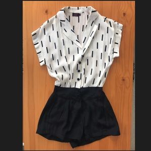 Retro inspired romper